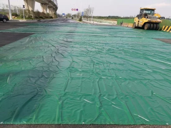 Refugio de tienda de campaña de lona de PVC con tratamiento UV para techos de camiones, lonas para acampar azules al aire libre, resistente al agua