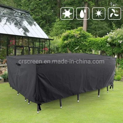Cubierta impermeable resistente a los rayos UV para muebles de jardín y sillas de mesa al aire libre