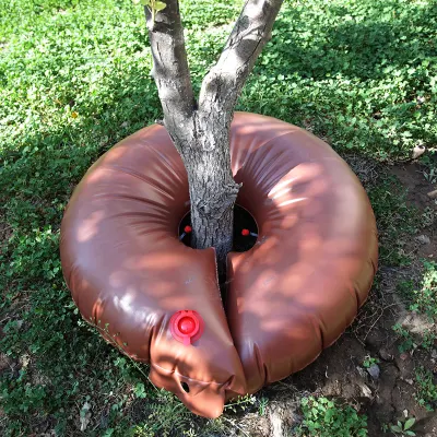 Bolsa de anillo de riego de árbol de PVC de 15 galones Bolsa de agua de liberación lenta de jardín de goteo automático