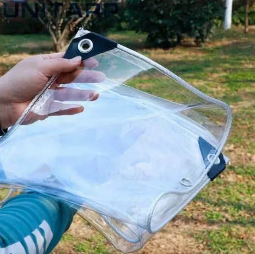 Lona resistente al agua de la lona de la lona del PVC del PE con los ojales